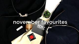 NOVEMBER FAVOURITES | Monthly Q&A | Men's Fashion | Daniel Simmons