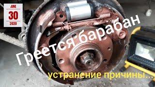 Рено Дастер . Греется барабан. Устранение причины.