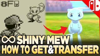 How to Get Shiny Mew in Pokemon Home from 3DS Pokemon Red & Blue (8F)