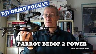 Dji Osmo Pocket with Parrot Bebop 2 Power