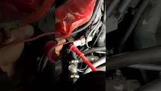 Medición con multimetro del sensor de oxigeno O2 VW gol 95 #O2 #O2sensor #lambda #vwgol #multimetro