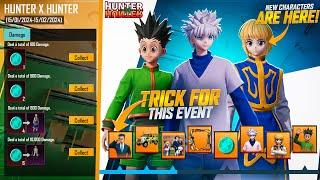 New Character Is Here | Trick To Get This Event | Hunter x Hunter Lucky Crate | PUBGM