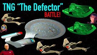 Star Trek The Next Generation "The Defector" Battle - Both Ways - Star Trek Starship Battles