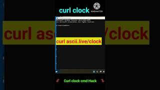 Curl Clock Command Hack: A Cool Trick! #shorts #techvideo