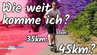 Nonstop 20 km/h - Der Reichweitentest mit dem Xiaomi Mi Electric Scooter Pro 2