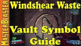 Borderlands 2 Windshear Waste Cult Of The Vault Symbol Challenge Location