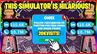 SLEEPING SIMULATOR! *WORKING TWITTER CODES* HILARIOUS SIMULATOR! HOW TO GET MILLIONS OF DREAMS! EZ