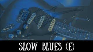 Slow Blues Jam | Sexy Guitar Backing Track (E)