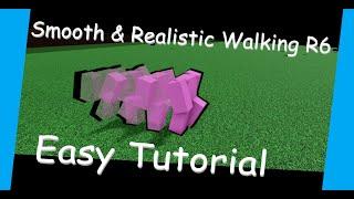 How to make smooth and realistic walking R6 Robot in build a boat for treasure.