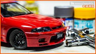 1/24 Nissan Skyline R33 GT-R  V-Spec - Tamiya [full build]