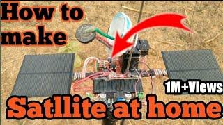 How to make satellite || How to make a satellite easy at home || make a satellite