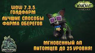 ГОЛДФАРМ WOW 7.3.5 | ФАРМ ОБЕРЕГОВ ДЛЯ ПИТОМЦЕВ | МГНОВЕННАЯ ПРОКАЧКА ПИТОМЦЕВ ДО 25го УРОВНЯ!