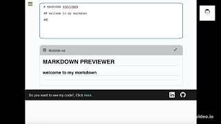 Markdown Previewer