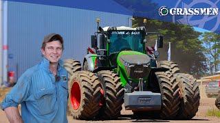 Australia's Biggest Silage Contractor! Monk & Son Machinery Yard & Dairy Farm Walkaround!