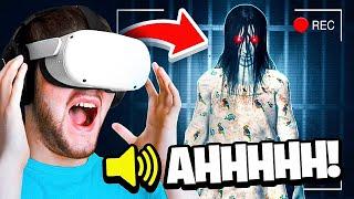 GHOST HUNTING in VR HAUNTED HOUSE! (Phasmophobia)