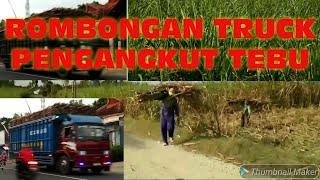 Rombongan Truk Tebu