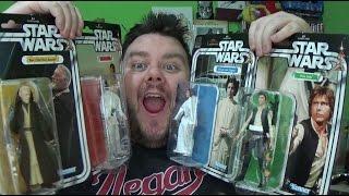 Star Wars 40th Anniversary Black Series Action Figure Haul Wave 1 (SuperSorrell)