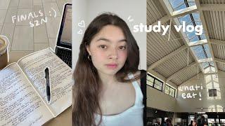 STUDY VLOG  final exams, what i eat in a week, korean food, locked-in, cramming, no sleep, ucla