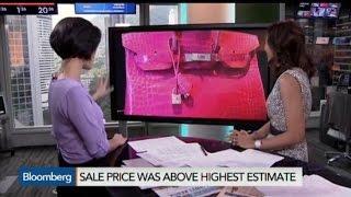 Rare Birkin Handbag Sells for Record $223K