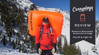 Mammut Avalanche Removable Airbags (Flip 22 & Light 30) Review [ Carryology :: 1iOpen ]