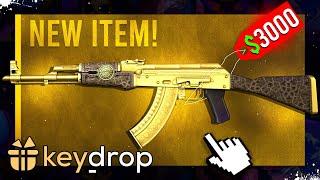 UPGRADE İLE 3000 DOLAR GOLD ARABESQUE KATLADIM! - KEYDROP