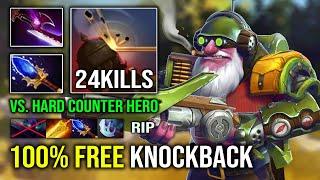 How to Play Sniper Against Hard Counter Spectre with Scepter Ulti Stun 4x Wraith Band Dota 2