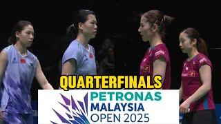 (WD~QF) | Li/Luo (CHN) VS Matsutomo/Shida (JPN) | Petronas Malaysia Open 2025