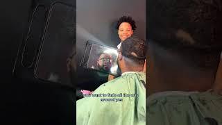 Bruh this has never happened in my whole 8 years of cutting hair #Barber #Haircut #Fade