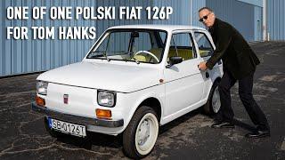 Tom Hanks prezentuje swój jedyny w swoim rodzaju Polski Fiat 126p z 1974 roku