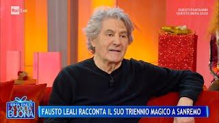 Fausto Leali, la sua carriera e i suoi Sanremo - La volta buona 30/12/2024