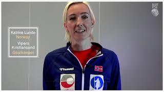 Message from Katrine Lunde | IHF Youngsters' Training Diary | IHF Education Centre