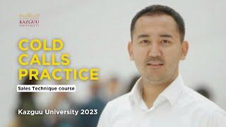 KAZGUU lectures - Sales Cold Calling Practice