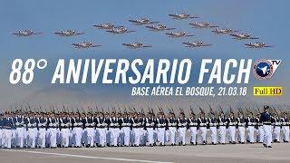 (EXCLUSIVO) 88° Aniversario Fuerza Aérea de Chile, Desplazamiento, Discurso, Desfile aéreo