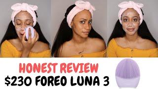 $200 CLEANSING DEVICE? FOREO LUNA 3 PLUS| ACNE PRONE SKINCARE ROUTINE