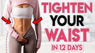 TIGHTEN YOUR WAIST in 12 DAYS  Slim Pilates Waist | 6 min Workout