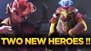 NEW HEROES DOTA 2 TI7