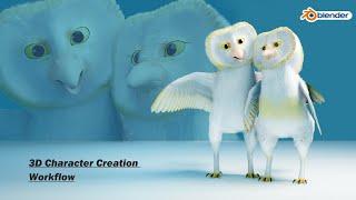 How I Created Animated Characters in Blender #3dmodeling