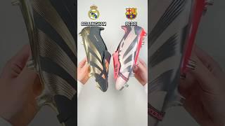 The winner of REAL MADRID vs BARCELONA is… ⁉️ #footballboots #soccercleats #cleats #elclasico