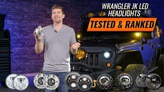 The BEST and WORST Headlight options for your Jeep JK. | Headlight Revolution