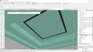 How to Draw a Gypsum Ceiling in ArchiCAD for a Bedroom