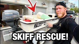 THIS SKIFF NEEDS HELP ! Project Skiff - Carolina Skiff 16 Walkthrough !