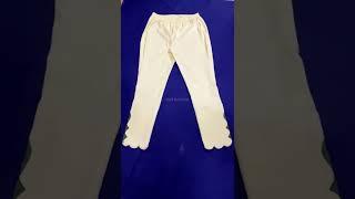 Easy Pant cutting and stitching with full measurements #trendy #shorts