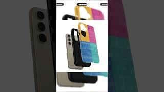 Impact Resistant, Colored Shapes, Cute Phone Cases for Samsung S24, S23, S22, S21, IPhone 15 pro ...