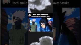Itachi smile says how much he loves Sasuke #shorts