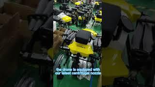 10L, 16L, 30L capacity Agricultural sprayer drones with centrifugal nozzles factory price