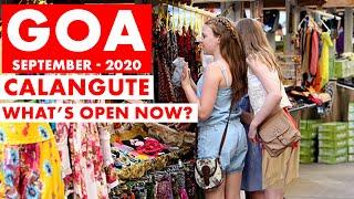 Goa Vlog | September - 2020 | Calangute Market - After Lockdown | Calangute Beach Road