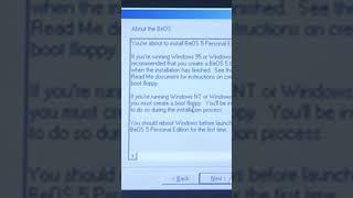Installing BeOS on top of Windows ME | Retro Computing #retrocomputers #haikuos #windows9x #beos
