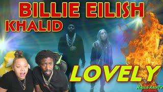 FIRST TIME HEARING Billie Eilish, Khalid - lovely REACTION #billieeilish