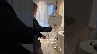 Steaming 101 #steaming #fashion #clothinghacks #clothingcare #steamer #howto #inspiration