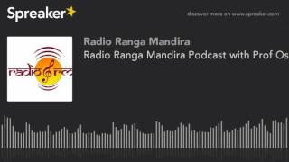 Radio Ranga Mandira Podcast with Prof Osmund Bopearachchi- Sri Lanka, India and connecting cultures